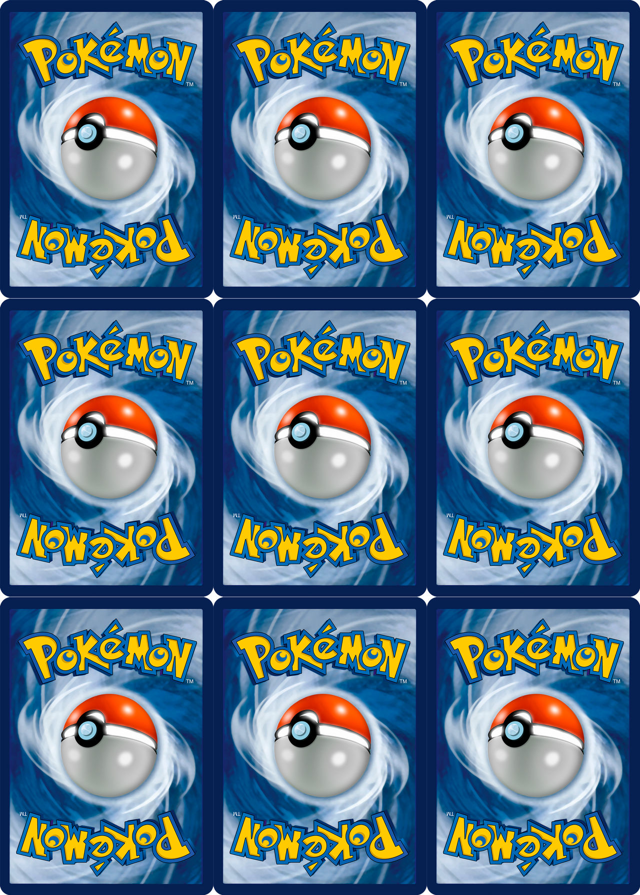 Printable Pokemon CradBack By SteppoBlazer On DeviantArt