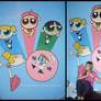 PPG and Dexter's Lab on a wall