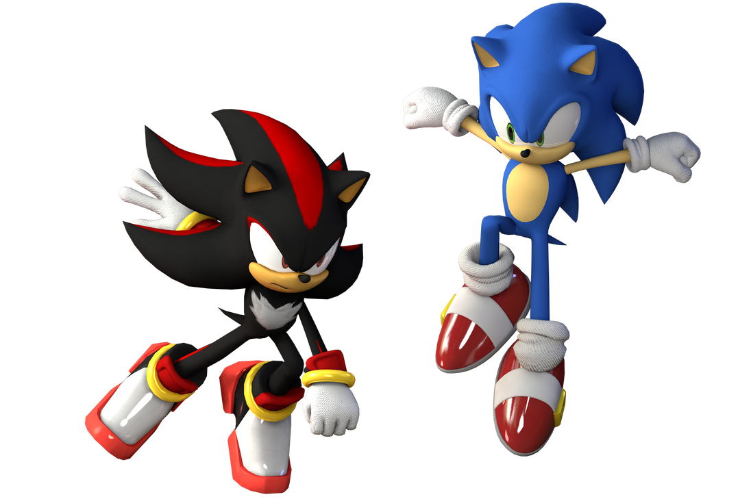 Sonic VS Shadow by blue007prime on DeviantArt