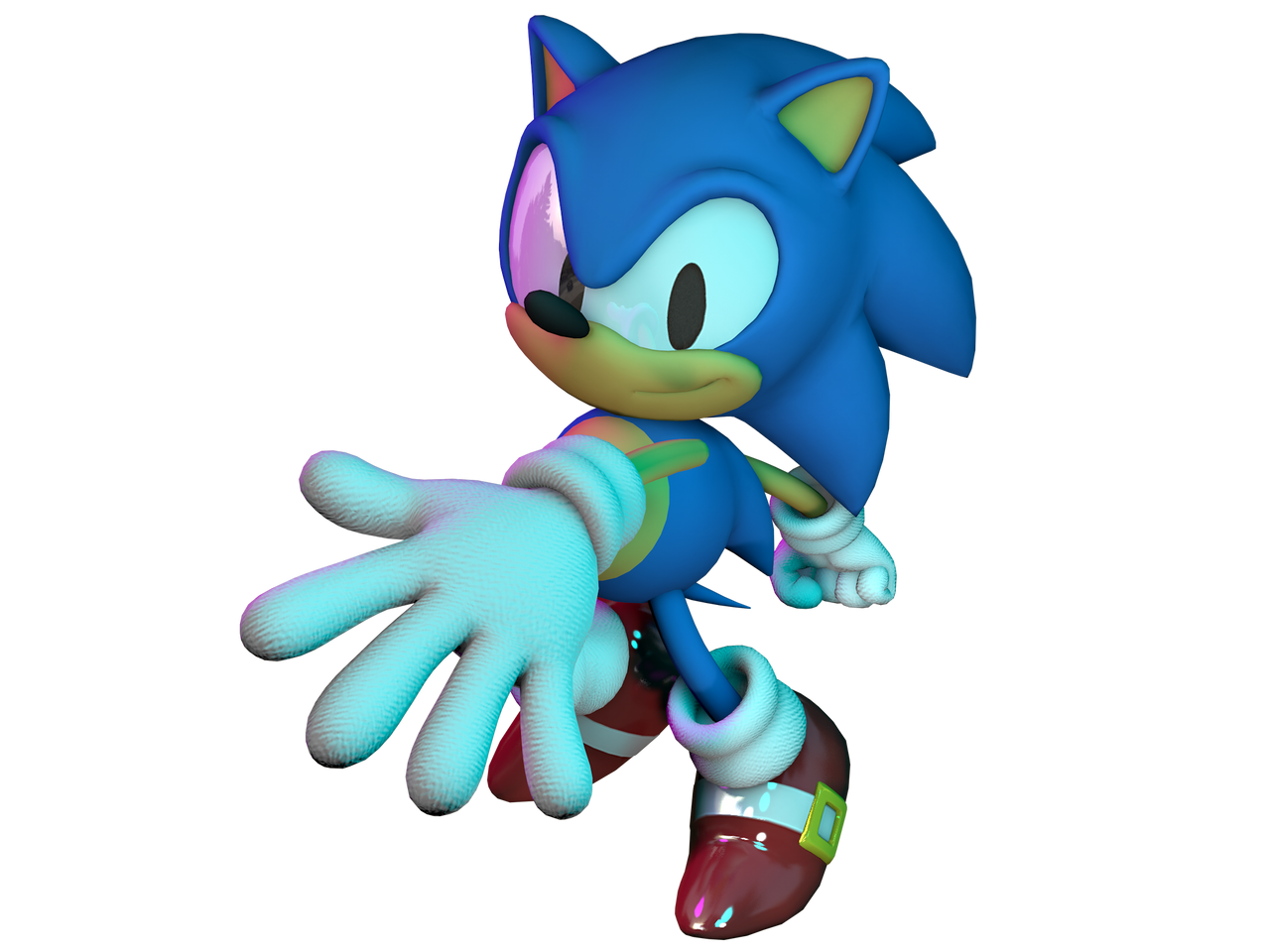 Classic Sonic Render! by blue007prime on DeviantArt