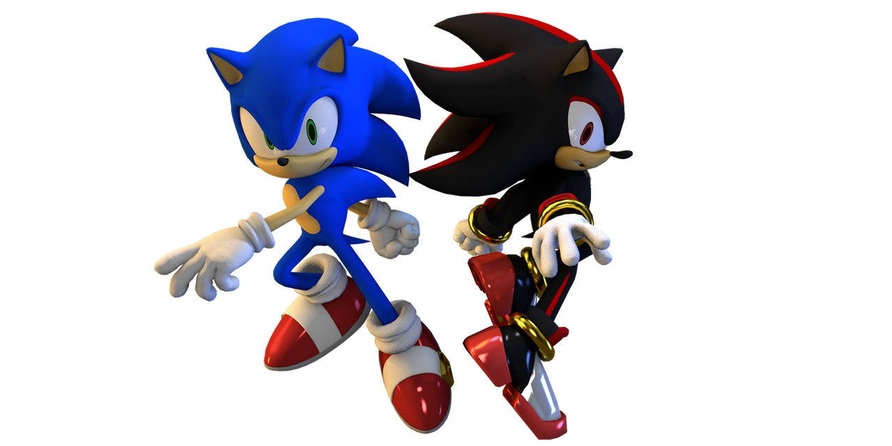 Sonic and Shadow Poses and Lightning Test. by blue007prime on DeviantArt