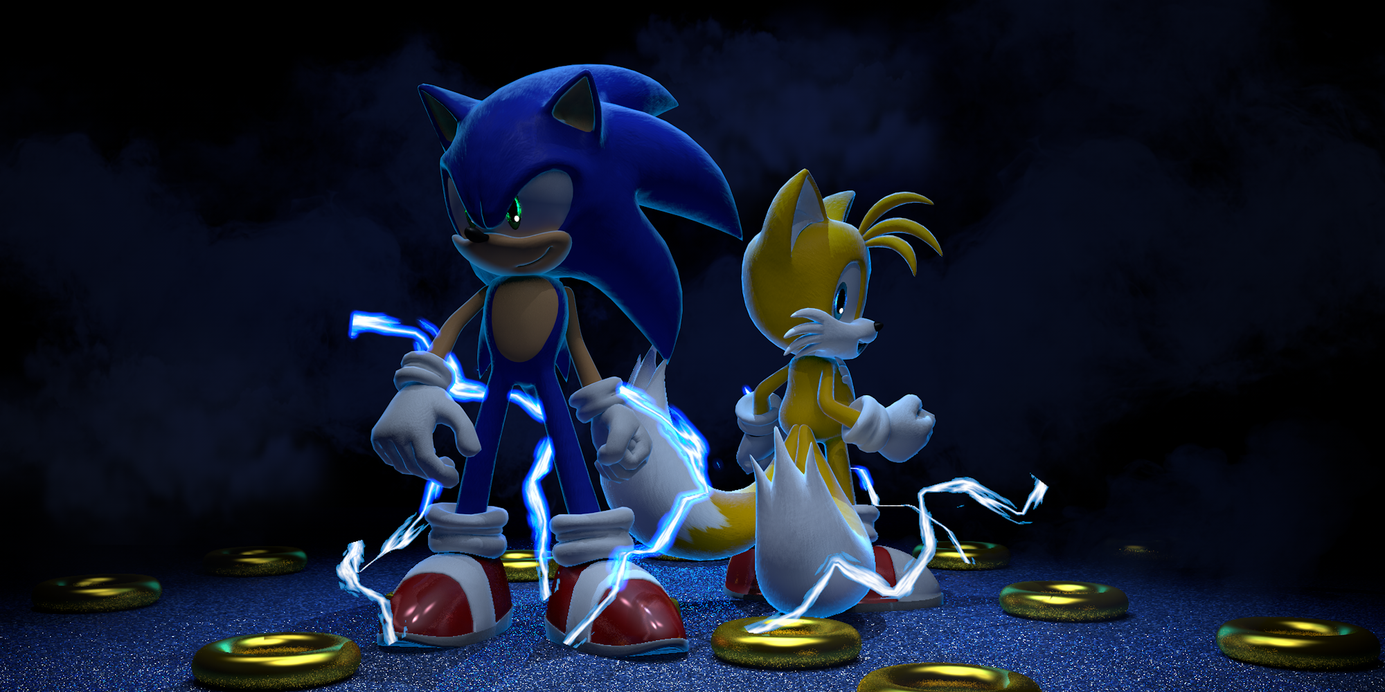 Sonic Speed Simulator Render - Android Shadow Blue by