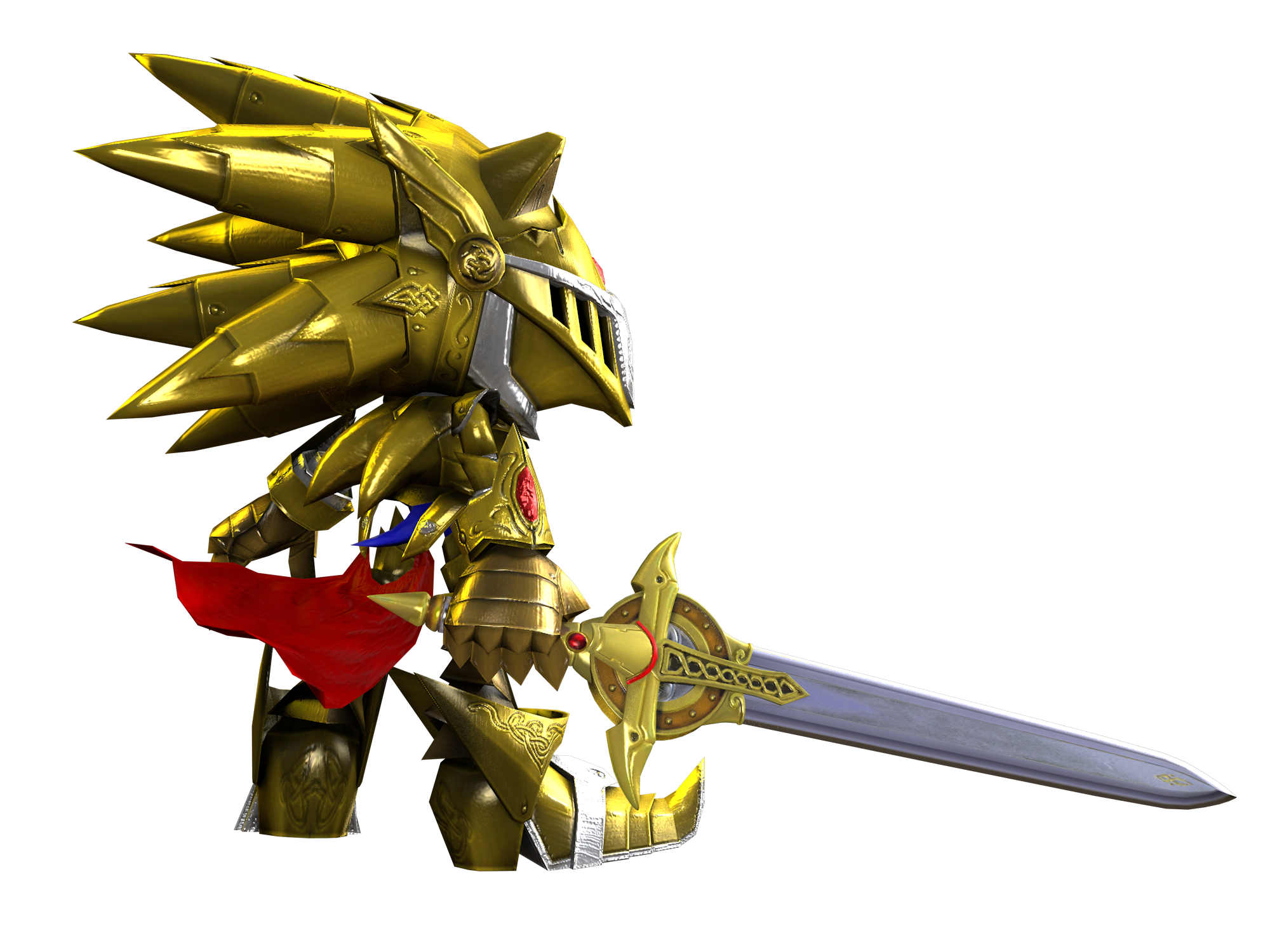 Classic Neo Metal Sonic (Generations-style) Render by JoeTEStrikesBack on  DeviantArt