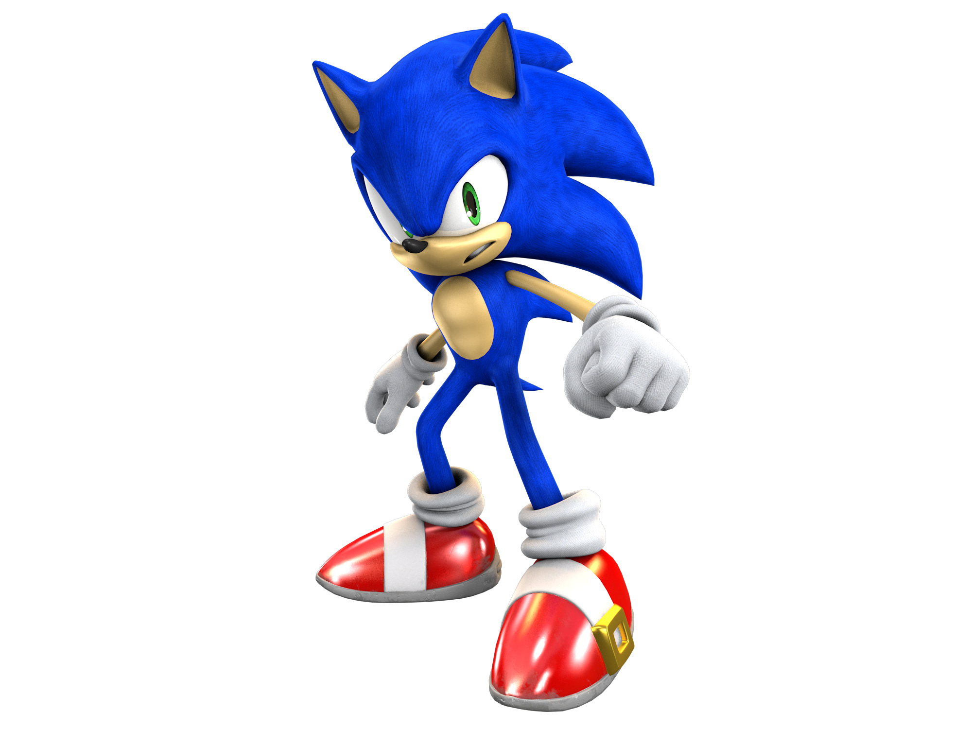 Sonic Frontiers Render with actual Frontiers Sonic by blue007prime on