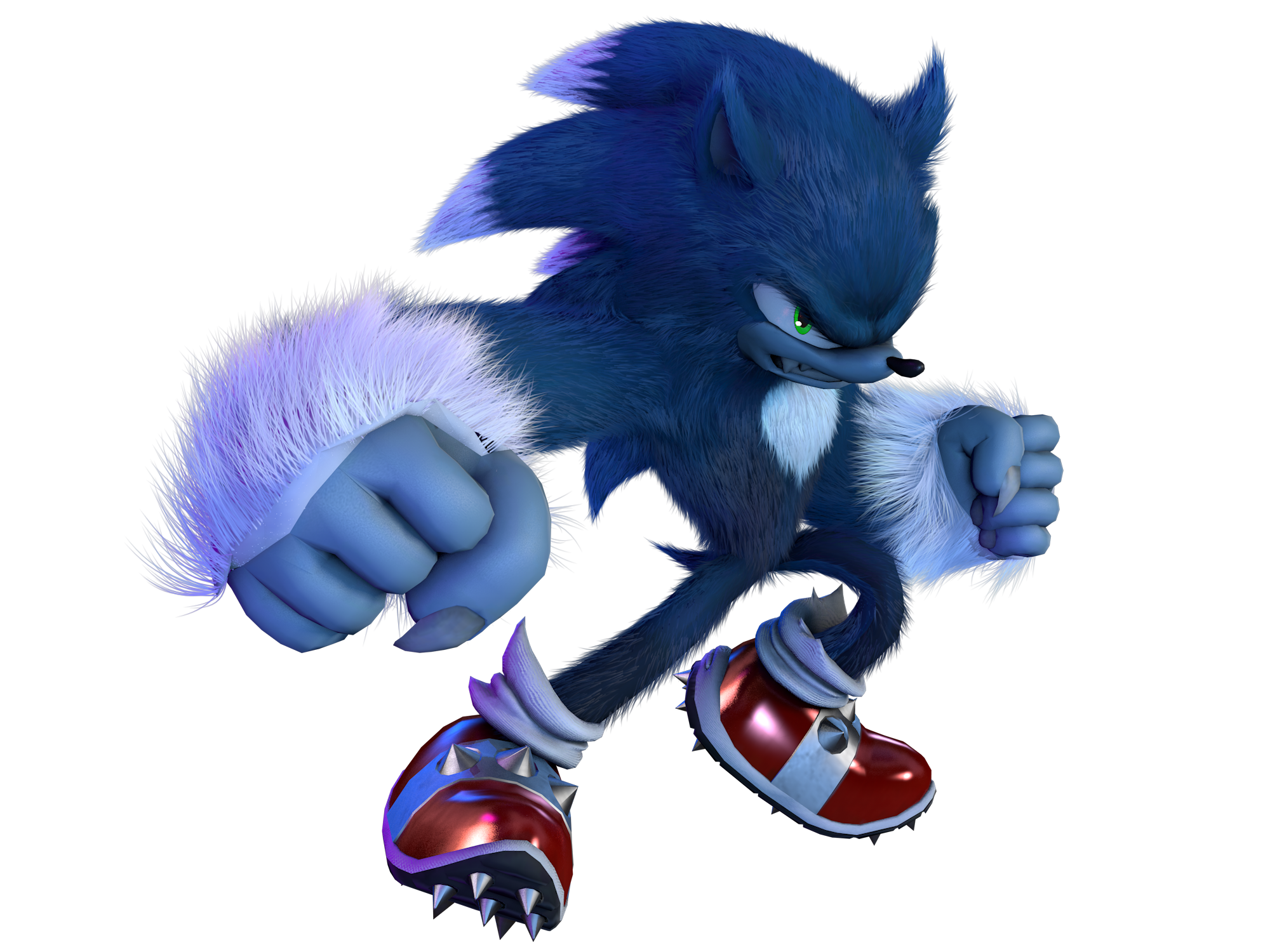 Pulse Rp Werehog Werehog Strike by blue007prime on DeviantArt