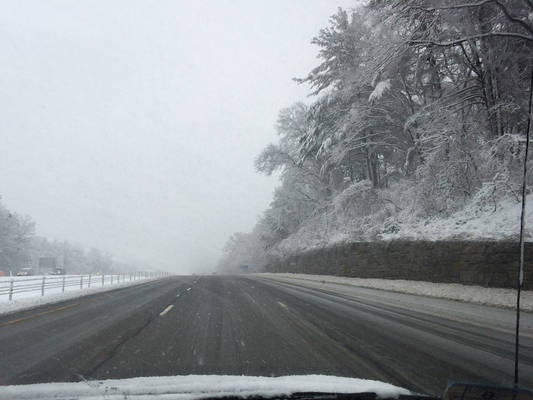 Highway in Snow