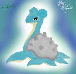 Lapras Painting