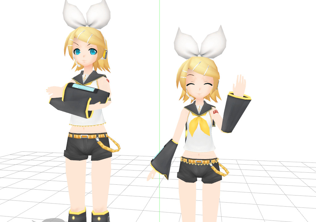 MMD PD 9 years old Rin by alicreativegirl99 on DeviantArt