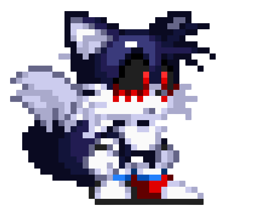 Pixilart - Tails EXE base but alive by superjr7568