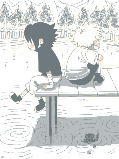 naruto and sasuke