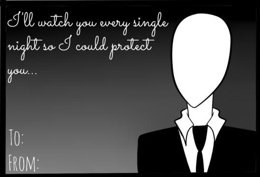 Slenderman Valentine ,3