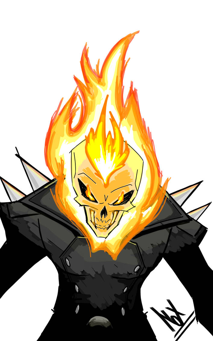 Ghost rider- fanart by N8X570 on DeviantArt