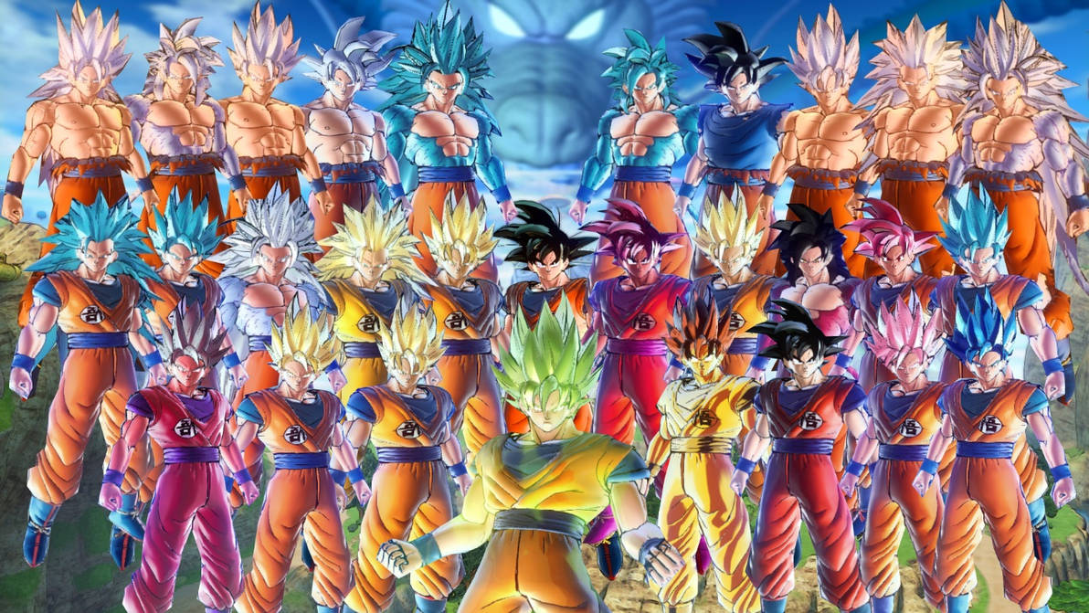 GOKU 28 TRANSFORMATIONS By Dandrich On DeviantArt goku-28-transformations-by-dandrich-on-deviantart