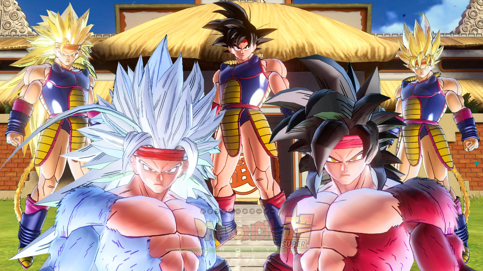 Base Ssj Goku Jr (Base - SSJ1 - SSJ3 - SSJ4 - SSJ5) by Dandrich on DeviantArt