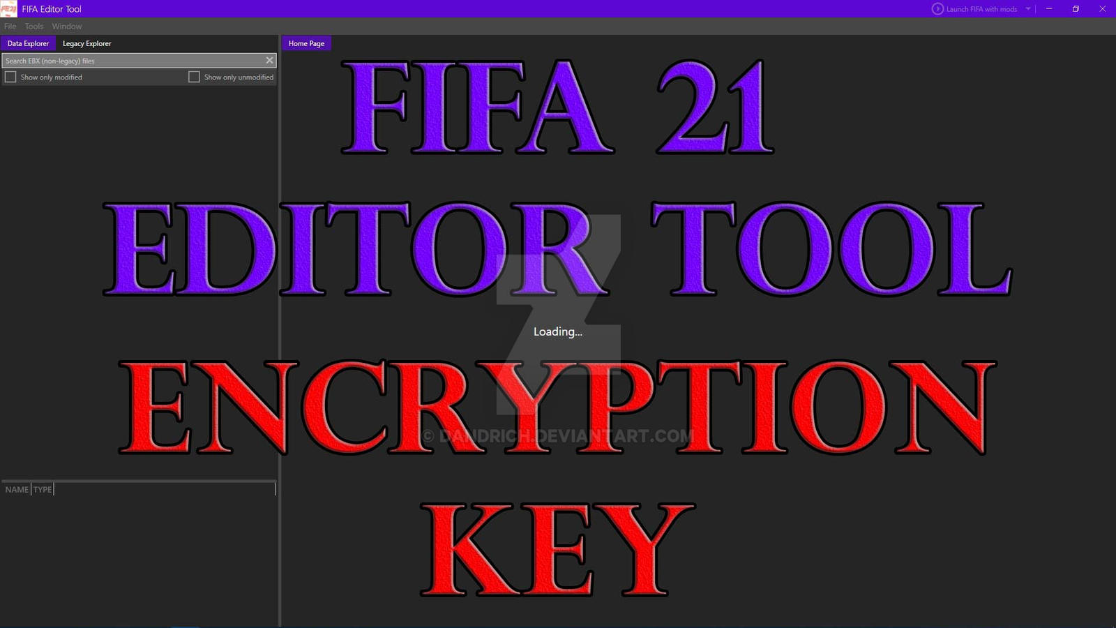 FIFA 21 (PC) TUTO Encryption Key FIFA Editor Tool by Dandrich on DeviantArt