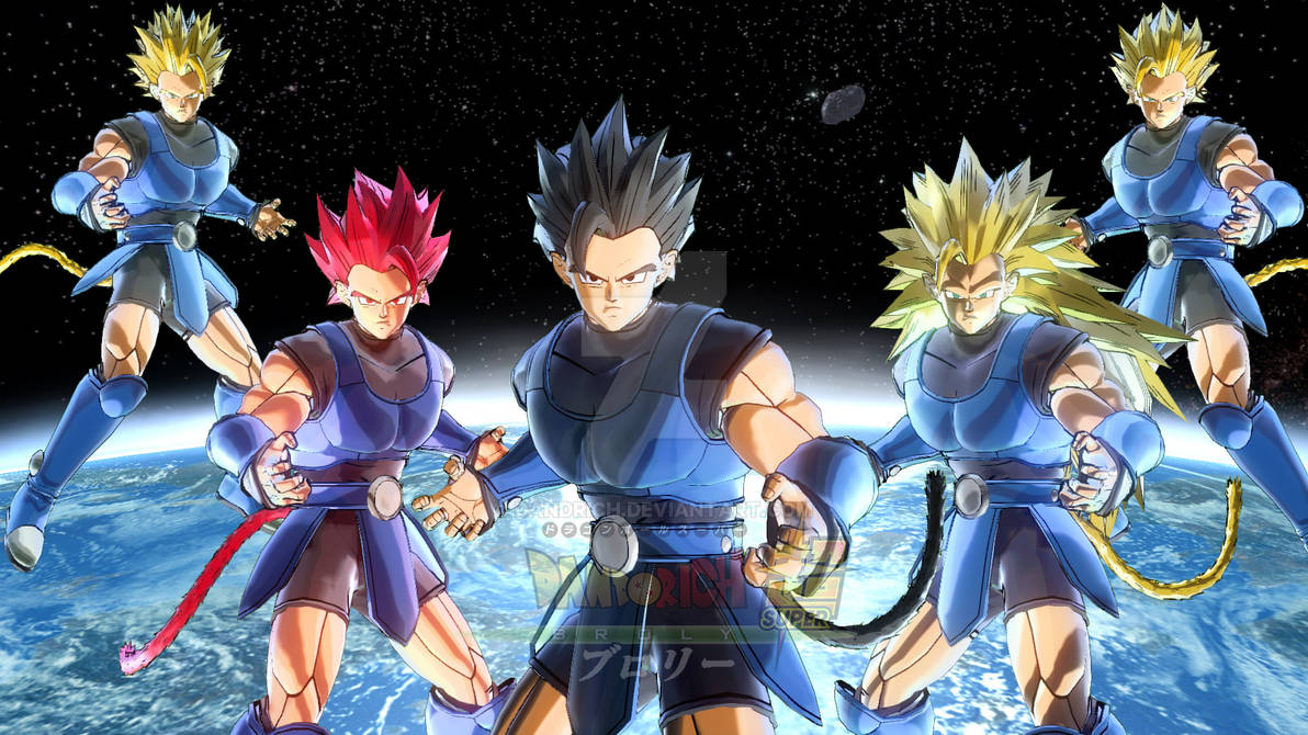 Goku Jr / Vegeta Jr - Dragon Ball Xenoverse 2 Mods by Dandrich on