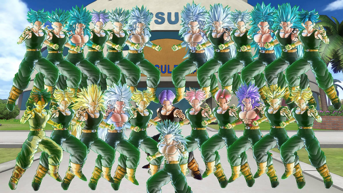 Trunks (23 Transformations) V3 - DBXV2 Mods by Dandrich on DeviantArt