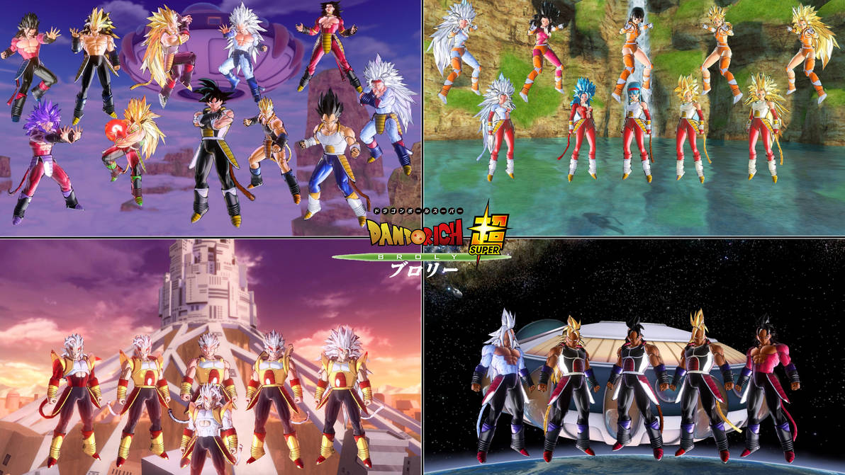 Pack 15 Saiyans (Time Breaker) V2 - DBXV2 Mods by Dandrich on DeviantArt