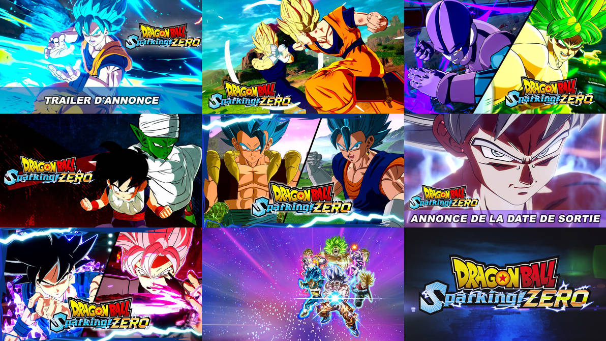 Dragon Ball Sparking Zero Tous les trailers VOSTFR by Dandrich on