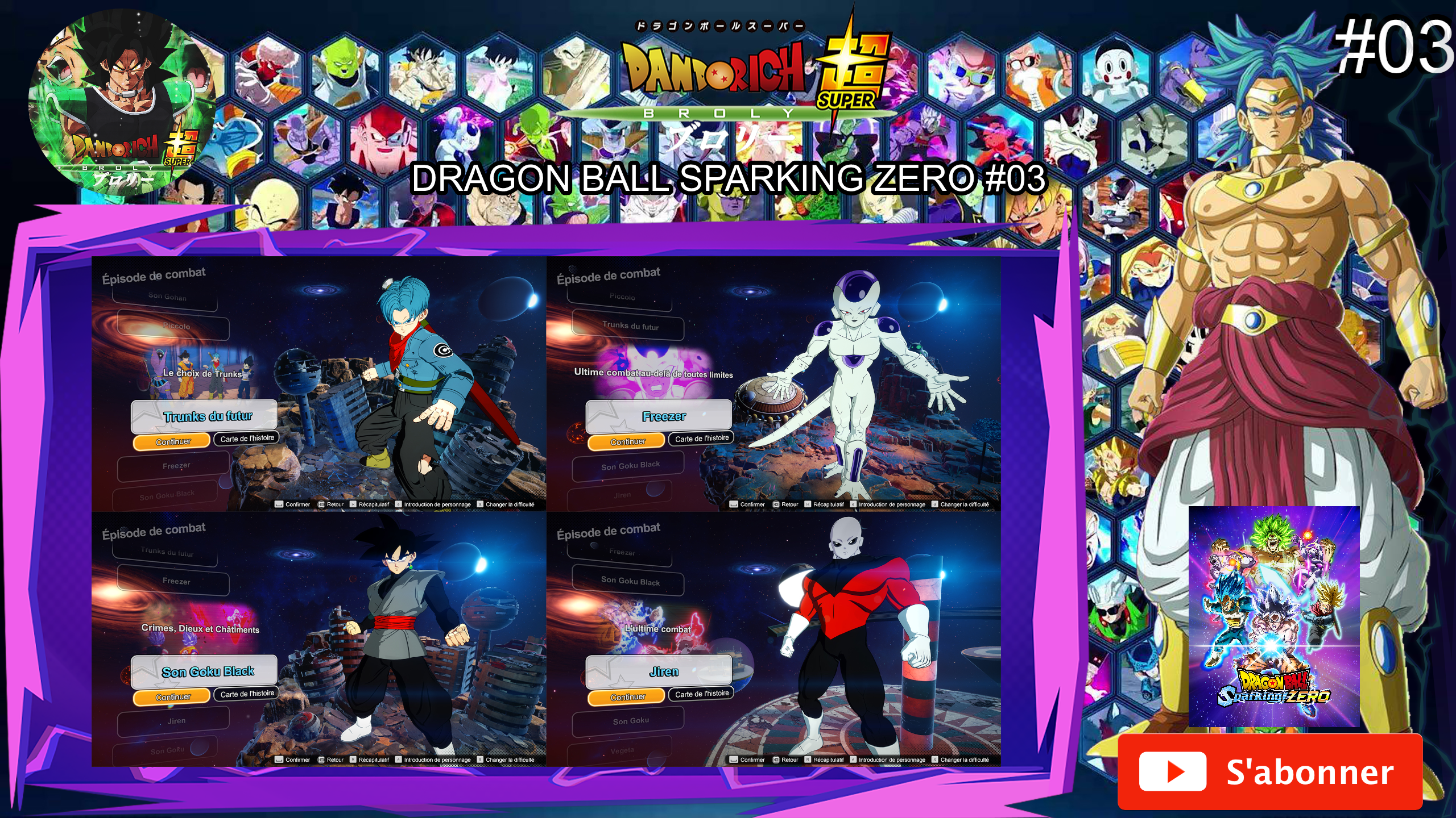 Dragon Ball Sparking Zero : Episode de combat #03