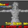 Dragon Ball Sparking Zero Mods : Tuto Blender