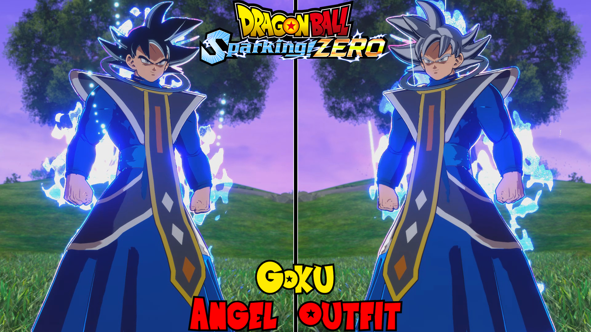 Dragon Ball Sparking Zero Mods : Goku Angel Outfit