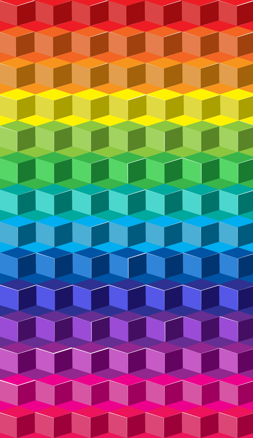 Rainbow Cubes by msv424 on DeviantArt