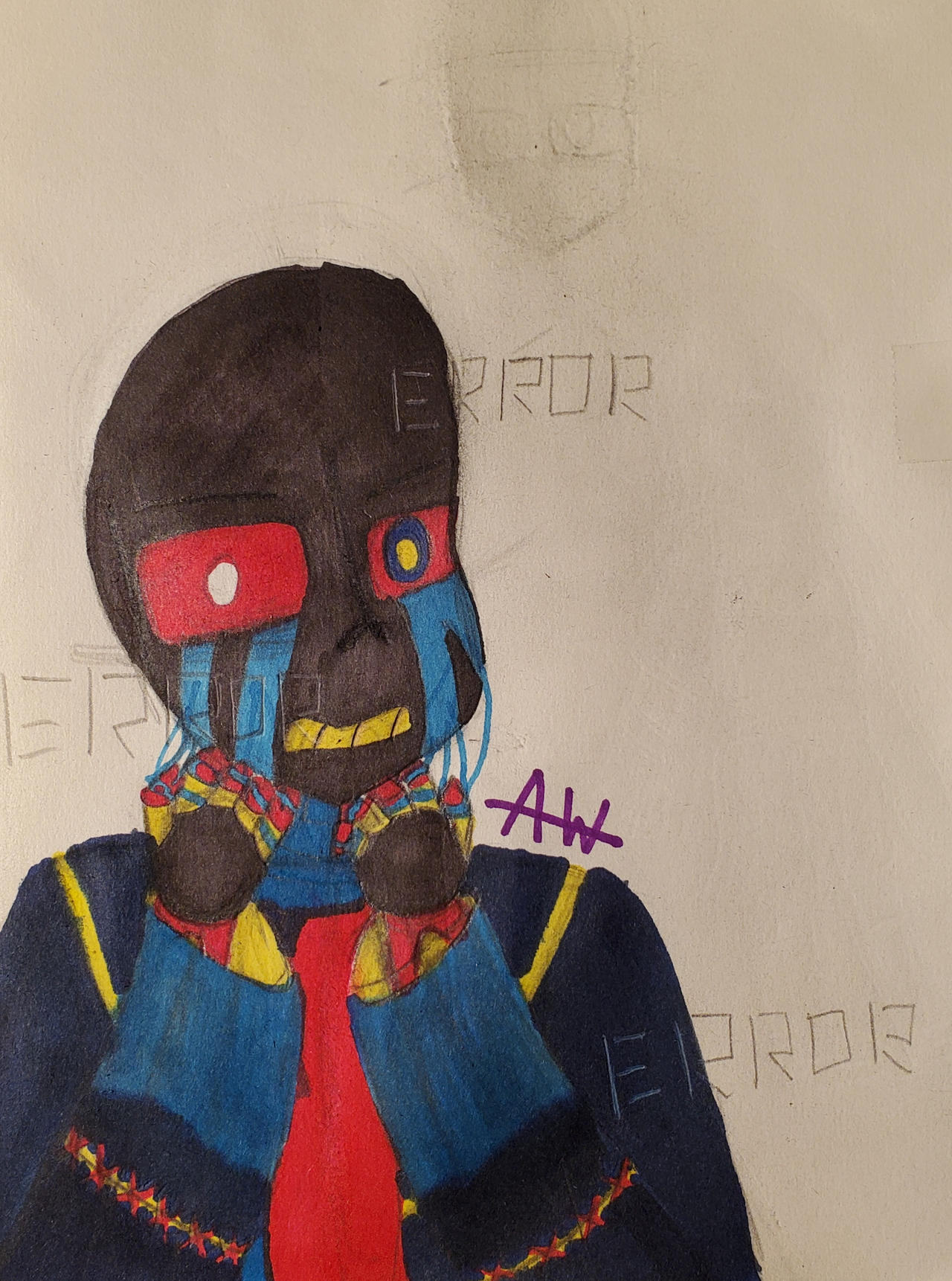 Error Sans Deviantart Error!Sans | Fanart by Aaronwoolfie2 on DeviantArt