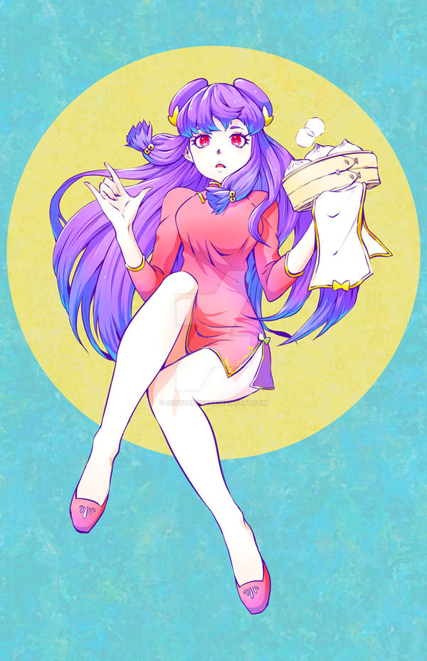 Shampoo Ranma Colouring In Ranma - Shampoo by Rousteinire on DeviantArt