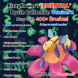 FizzyFlower's ESSENTIAL 400+ Brush set VERSION 2