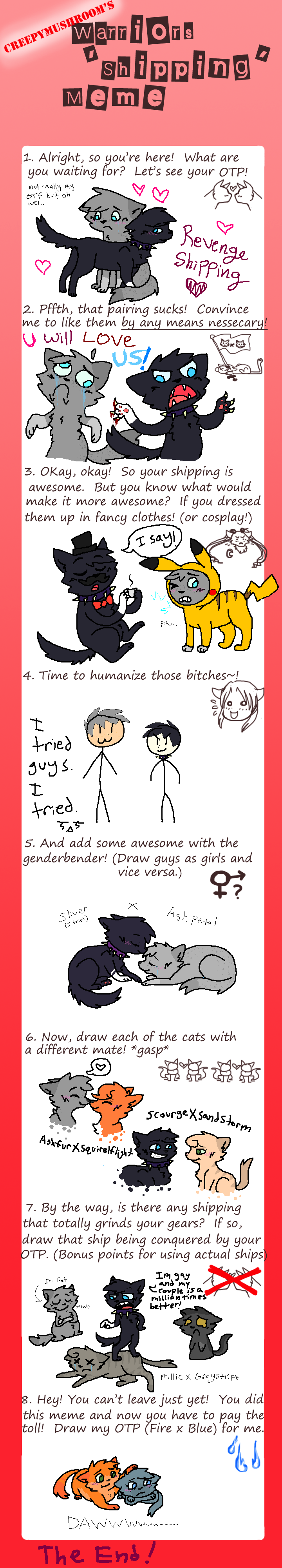 Warriors Revengeshipping Meme By Cats Go Quack On Deviantart Warriors Revengeshipping Meme By Cats Go Quack On Deviantart