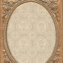 antique metal frame_stock