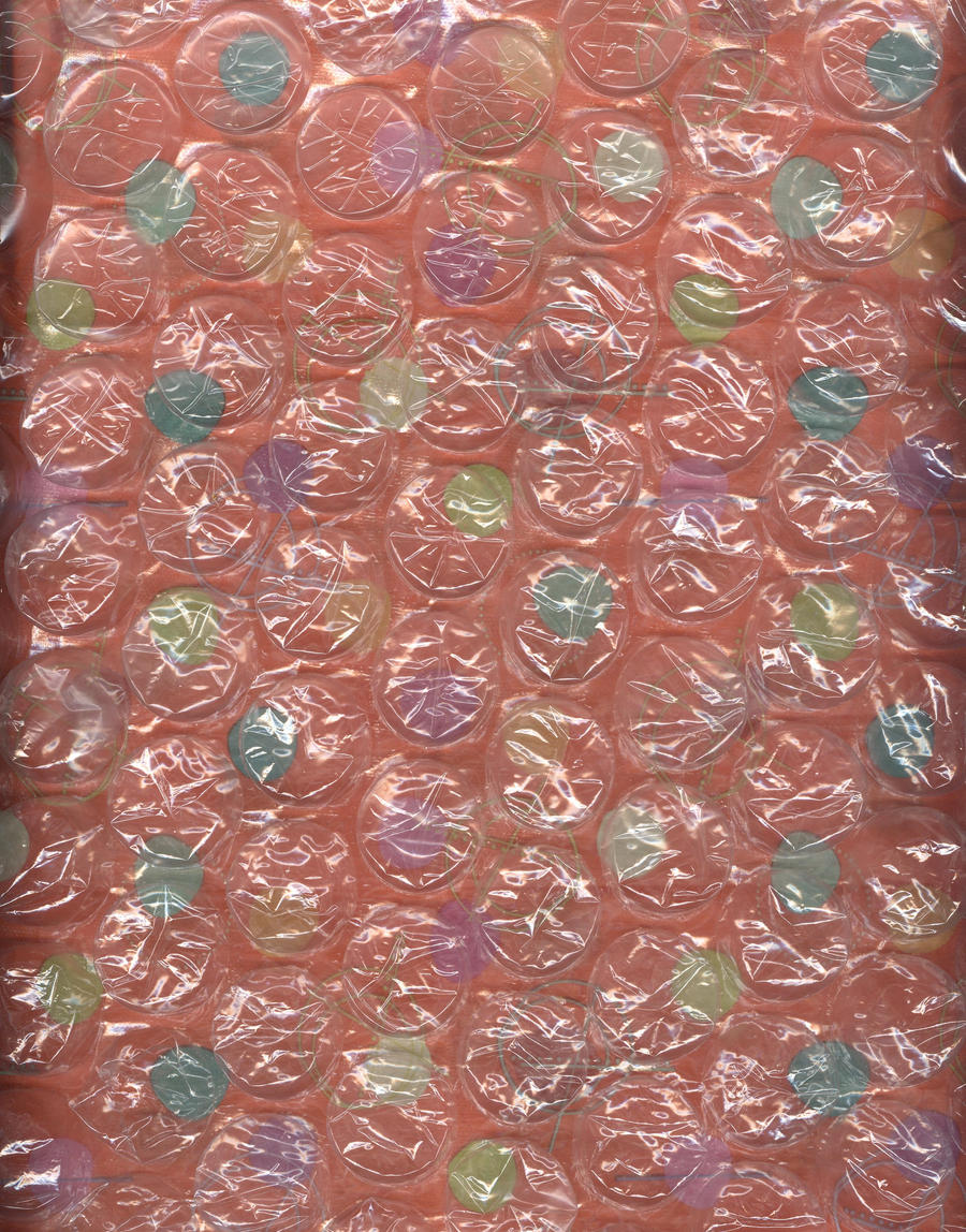 circles under bubblewrap
