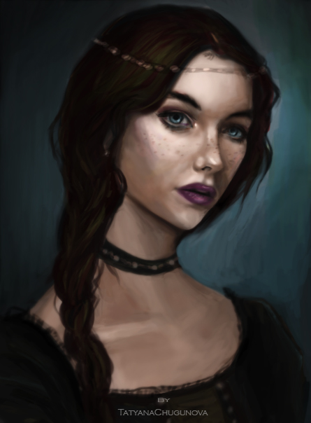 Portrait study #1 by TatyanaChugunova Portrait study #1 by TatyanaChugunova