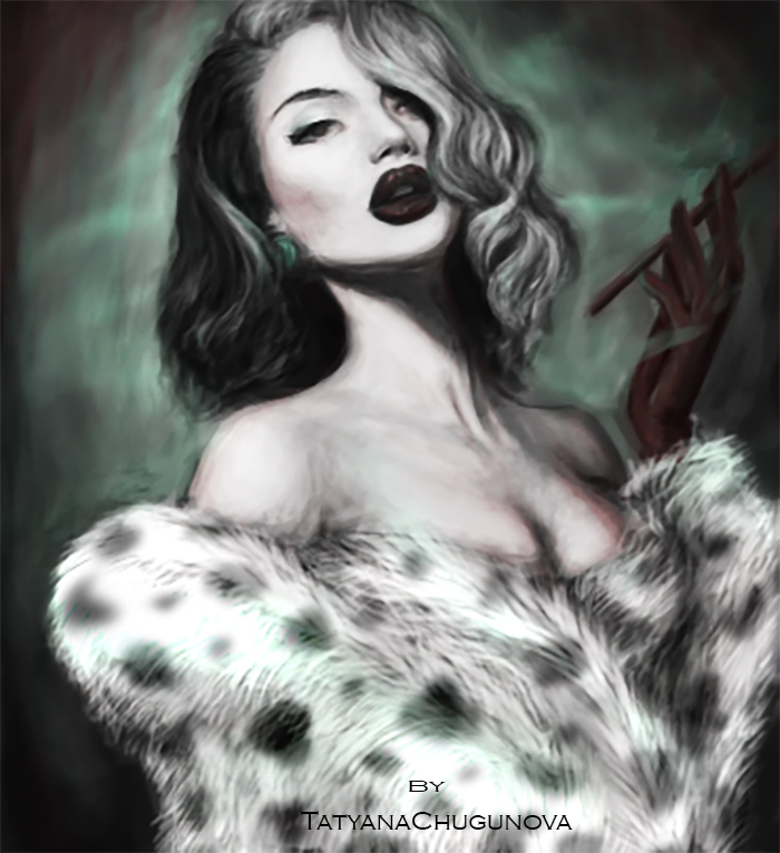 Cruella de Vil by TatyanaChugunova Cruella de Vil by TatyanaChugunova