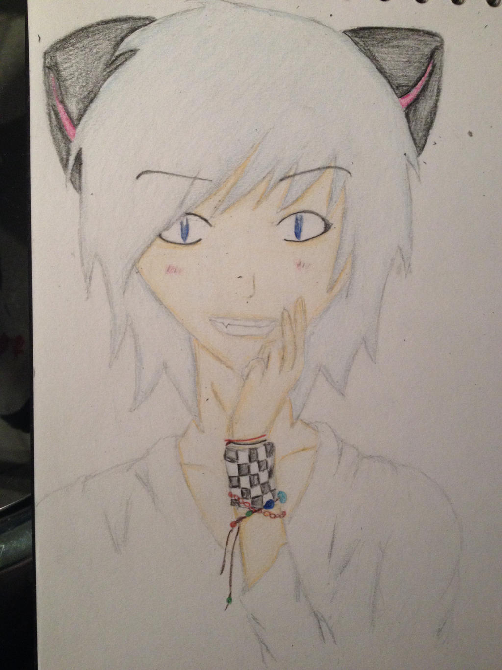 Anime guy with cat ears by DeathsHarmartia on DeviantArt