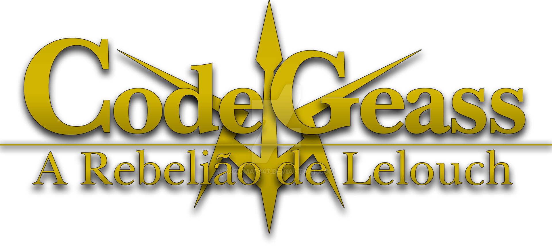 Code Geass Lelouch Of The Rebellion Pt Br Logo By Kazuma5847 On Deviantart