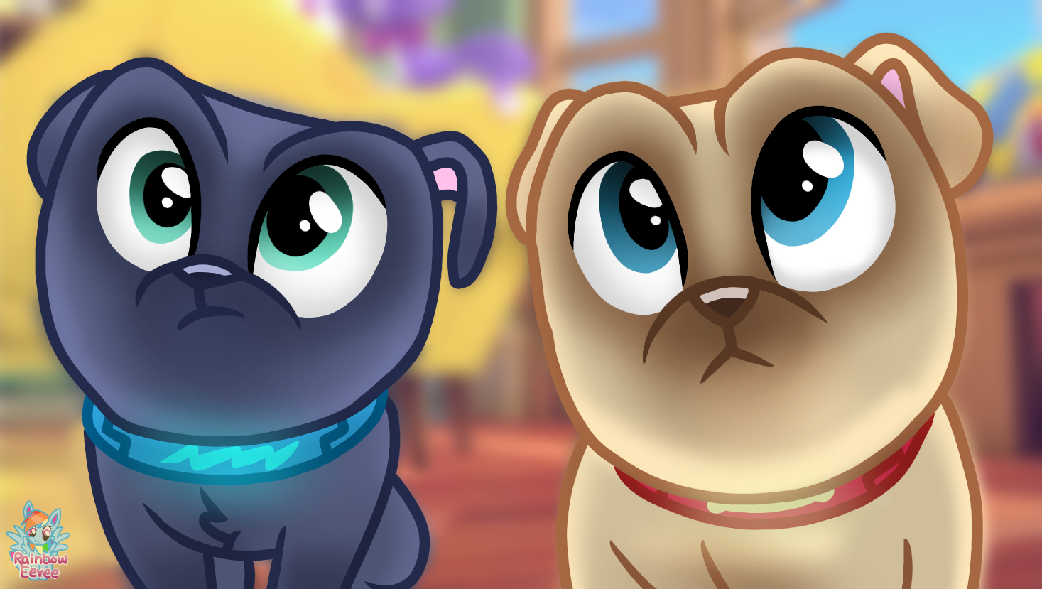 Confused Bingo and rolly by RainbowEevee-DA on DeviantArt Confused Bingo and rolly by RainbowEevee-DA on DeviantArt