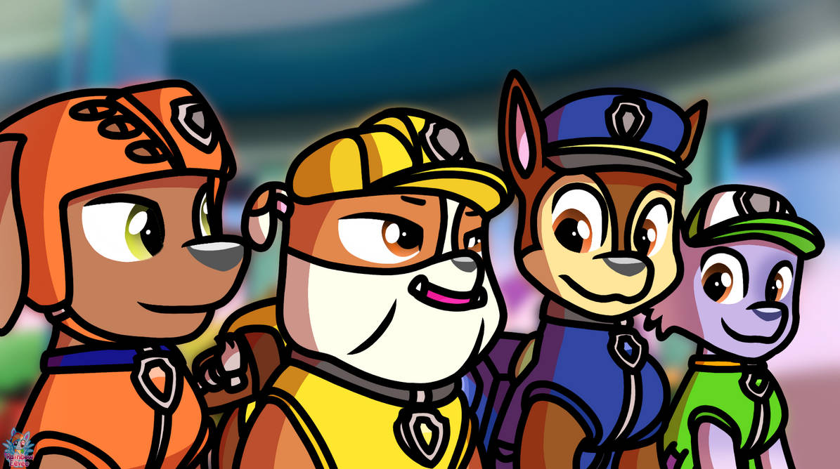 Red paw Patrol by RainbowEevee-DA on DeviantArt