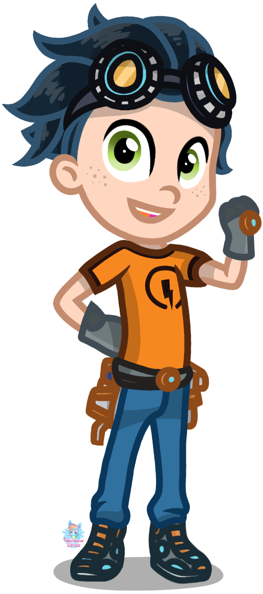 Rusty Rivets Rex by RainbowEevee-DA on DeviantArt