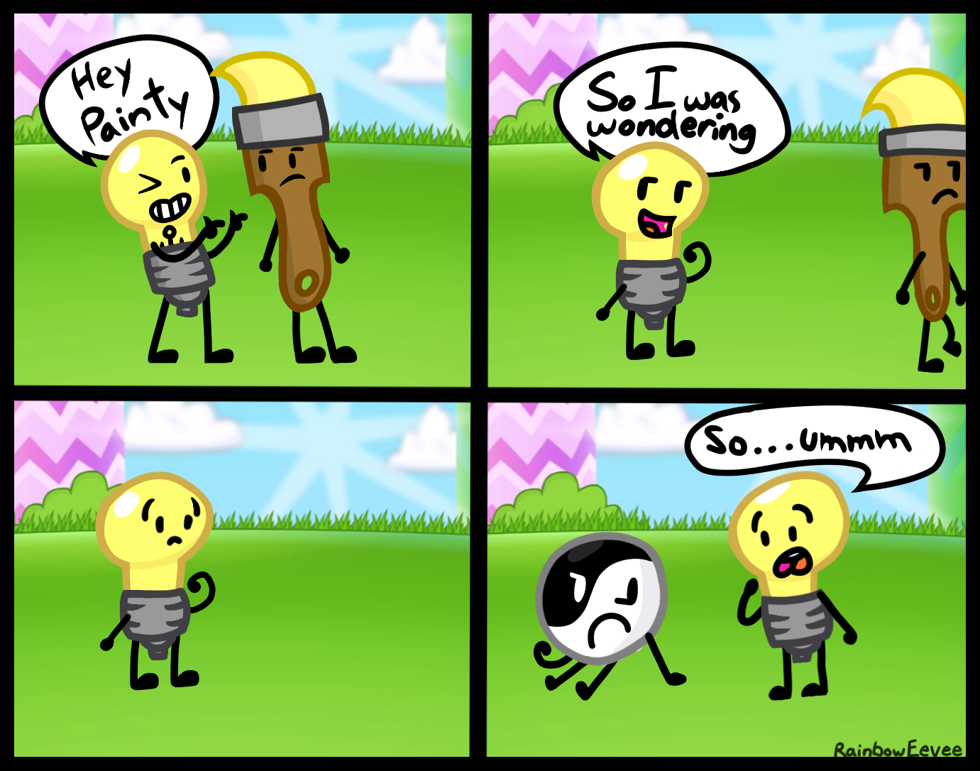 Inanimate Insanity Comic by RainbowEeveeDA on DeviantArt