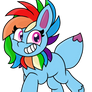 Rainbow Eevee in Pony Life