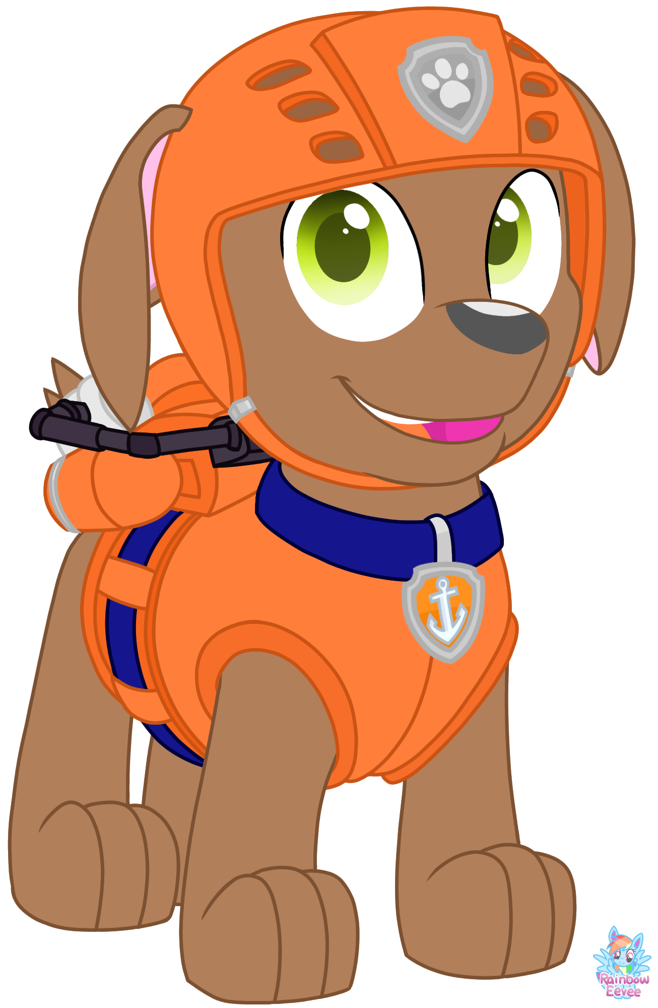 Zuma Deviantart Zuma vector 4 (redraw) by RainbowEevee-DA on DeviantArt
