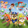 PAW Patrol in action Wallpaper