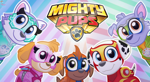 PAW Patrol Mighty Pups Poster