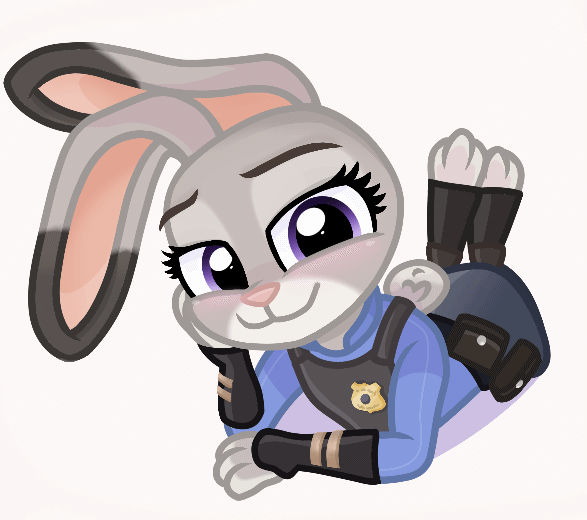 Adorasexy Judy (GIF) by RainbowEeveeDA on DeviantArt