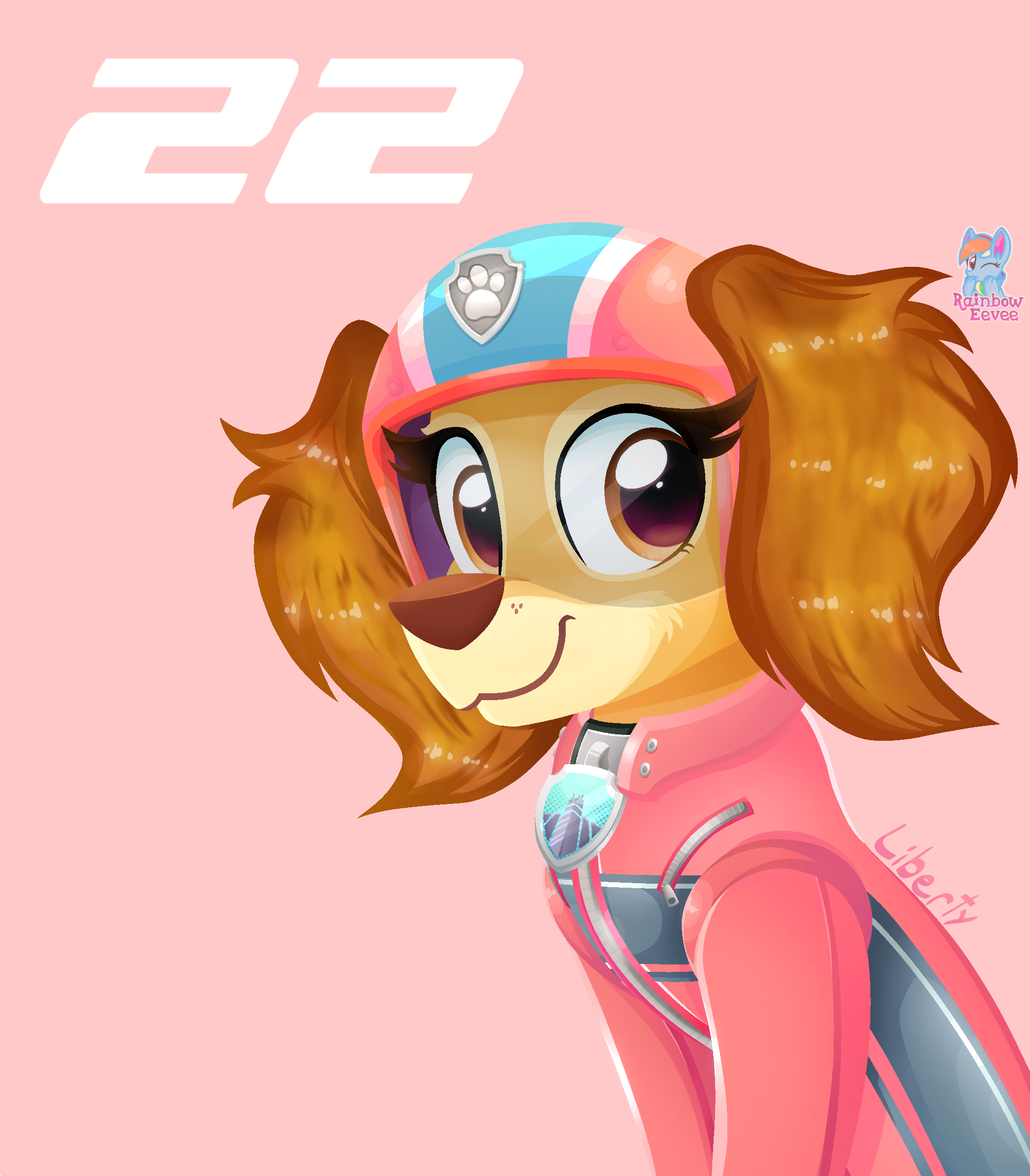 PAW Patrol: The Movie Liberty [Lineless] by RainbowEevee-DA on DeviantArt