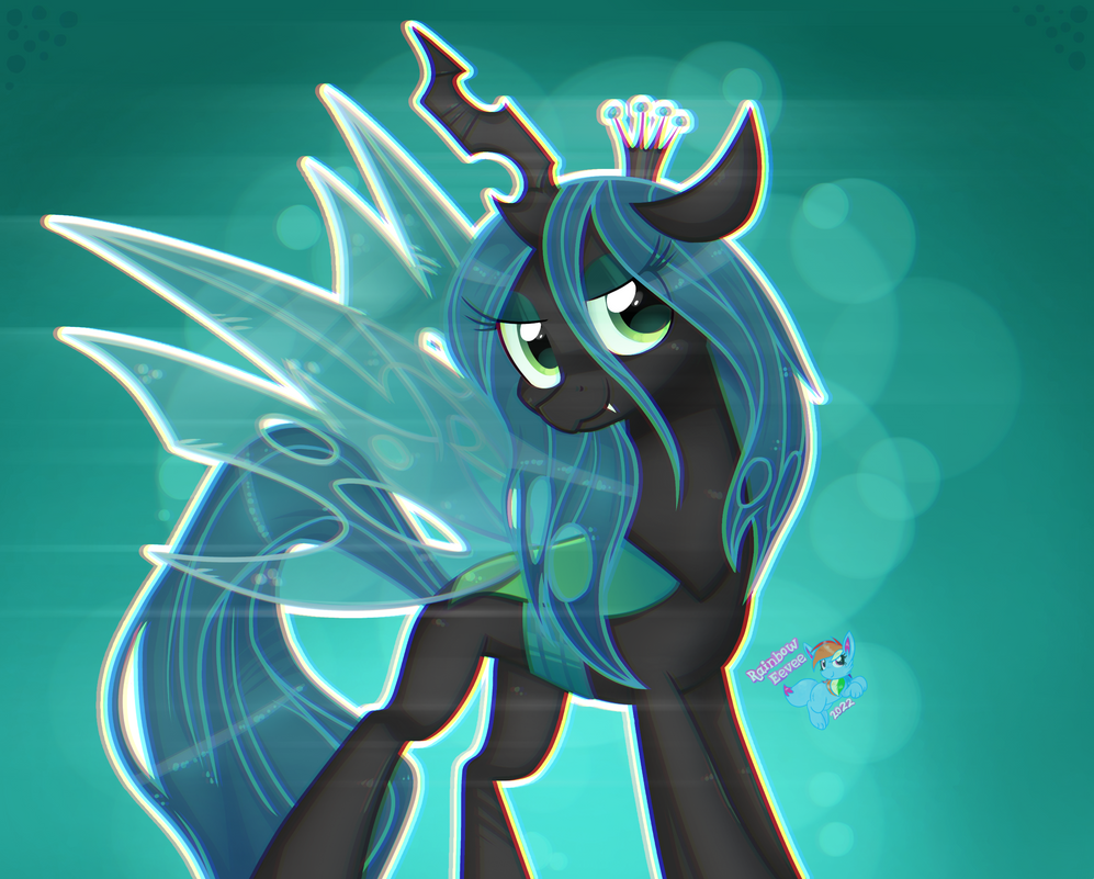 MLP FIM Queen Chrysalis The Changeling Queen By RainbowEevee DA On mlp-fim-queen-chrysalis-the-changeling-queen-by-rainboweevee-da-on