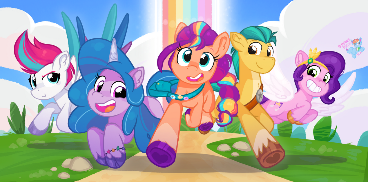MLP Tell Your Tale drawn in my style by RainbowEevee-DA on DeviantArt