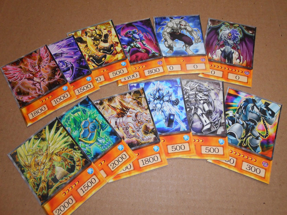 Yugioh Gx Anime Style Cards, Yugioh Gx Proxy Diy